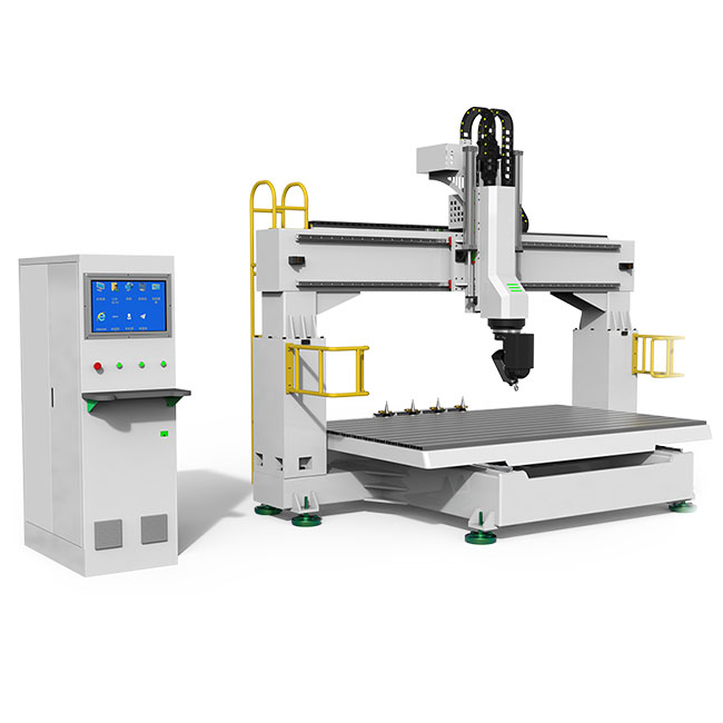 5 Axis CNC Router Machine for 3D Woodworking