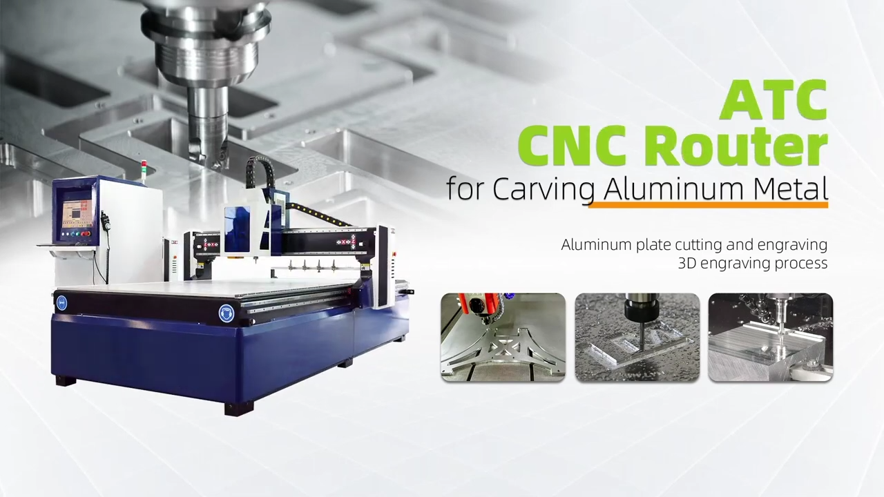 Leapion ATC CNC Router for Carving Aluminum Meatal